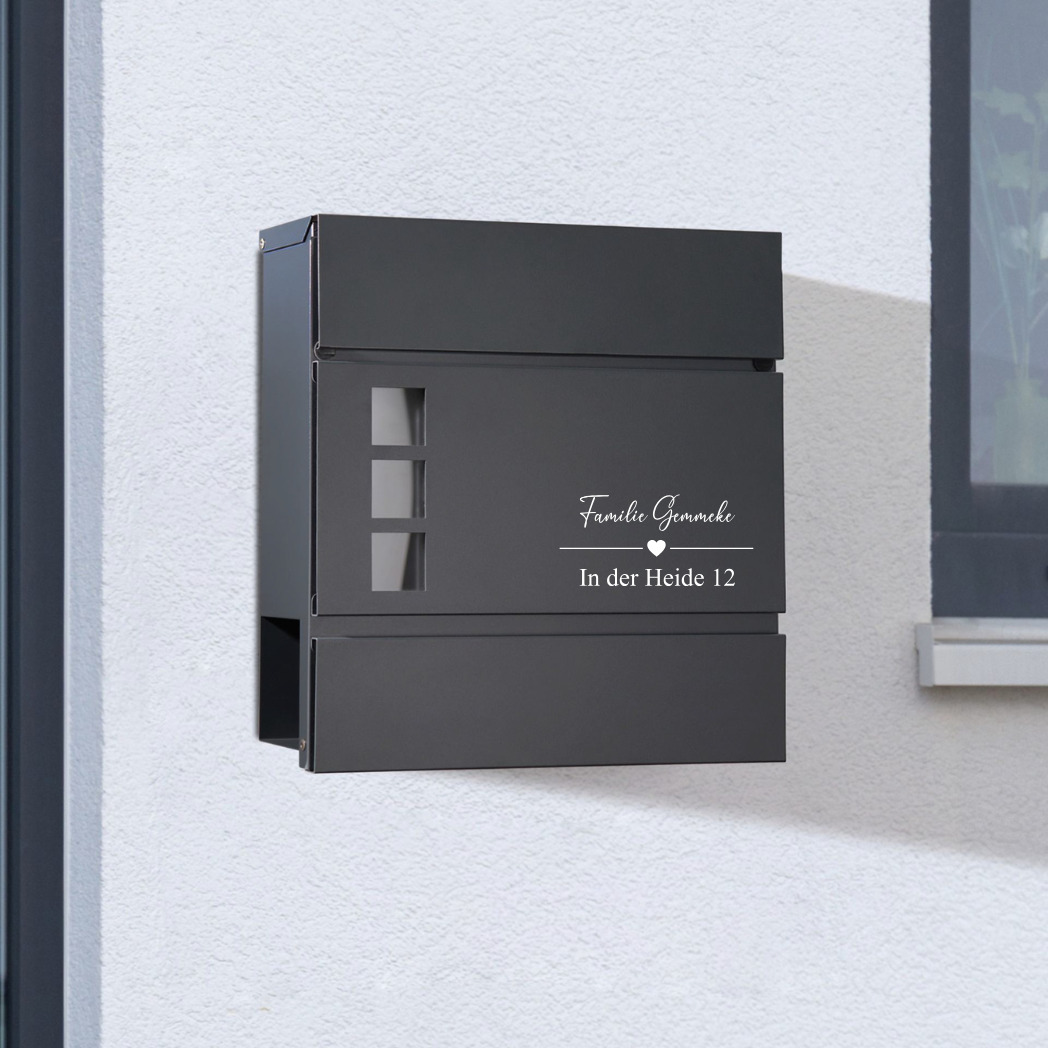 Briefkasten Aufkleber